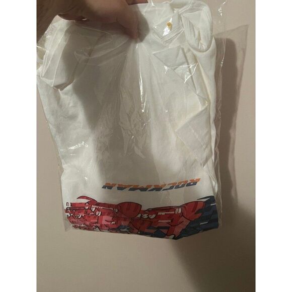 NWT RARE White Uniqlo Capcom Rockman Tee 40th Anniversary - Picture 3 of 4